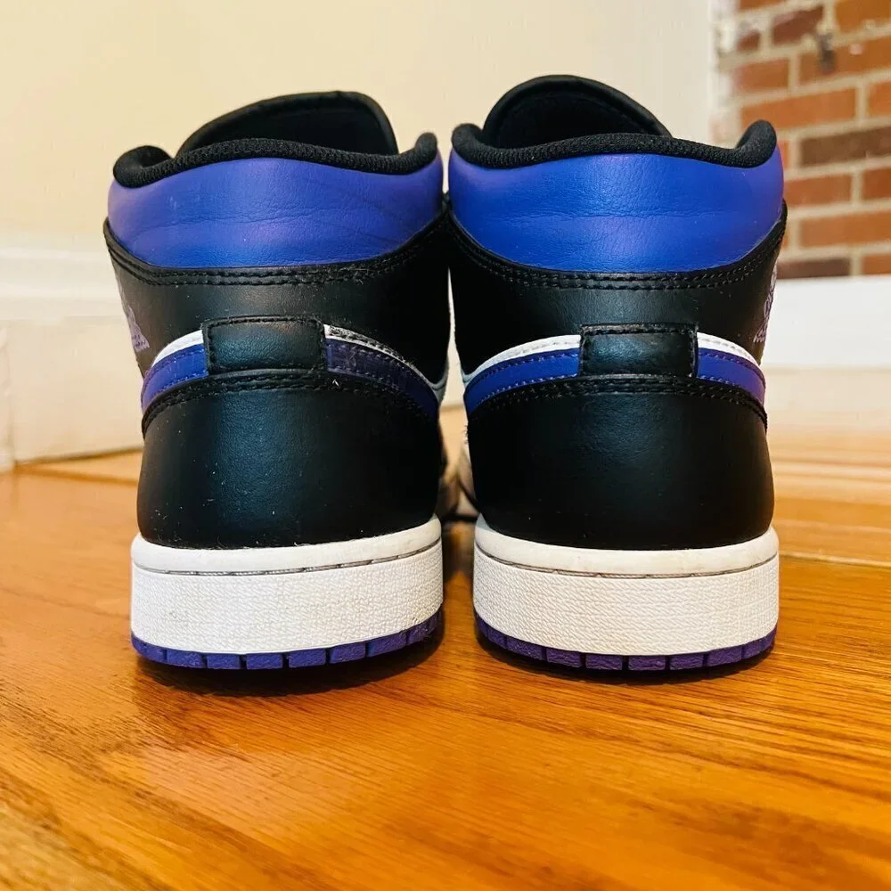 Air Jordan 1 Mid Purple Iris VNDS Sz 8.5 554724-095